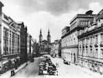 Rynek - poudniowa cz plazu - widok od zachodu - zdjcie z okresu 1900 - 1940